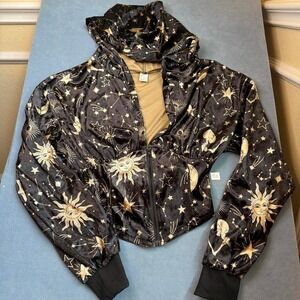 Tienda Astral Brand Velvet Zip-up Hoodie Size XXS